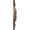 Ekena Millwork Flagstone Ceiling Medallion (Canopies up to 3 7/8"), 30"OD x 3 7/8"ID x 3 1/4"P, Polished Copper CM30FLPOS - alternate 2